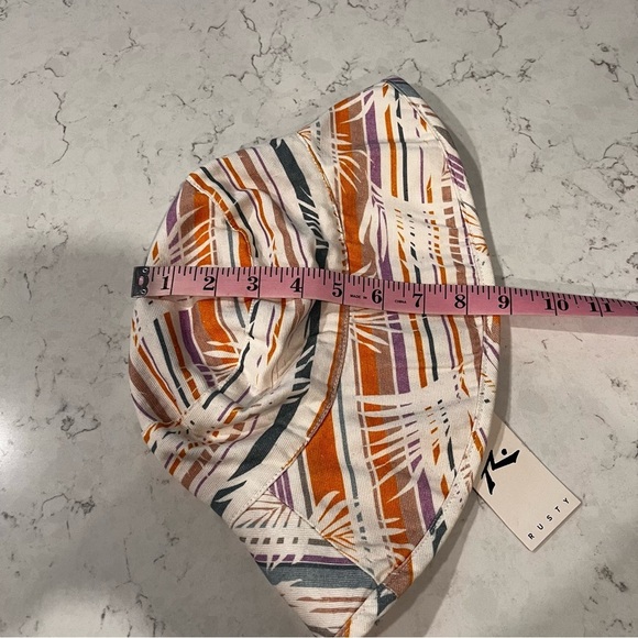 RUSTY NWT Hawk Reversible Sun Hat Bucket Hat OSFM - Picture 9 of 11